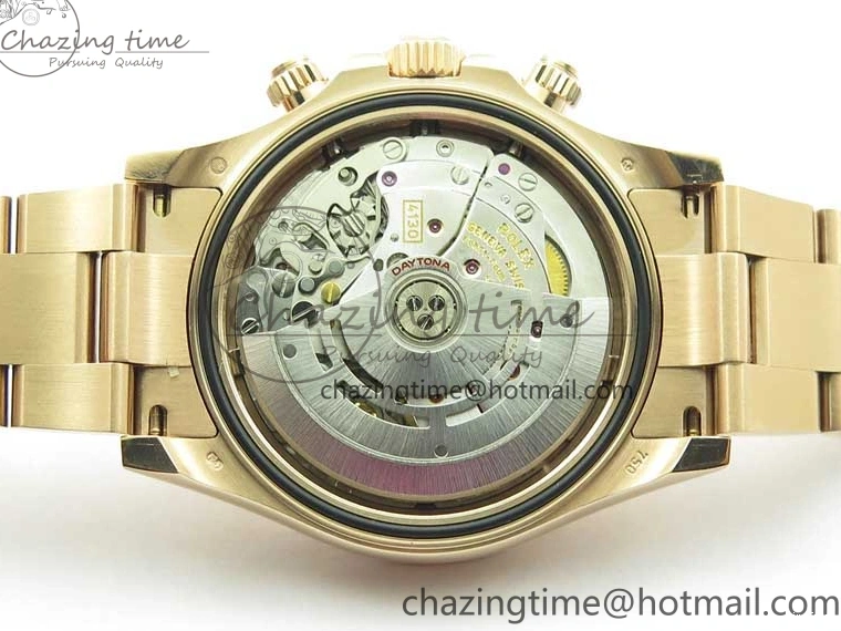 MiroTime 0412 Daytona 116508 RG Noob 1:1 Best Edition 904L SS Case and Bracelet RG Dial SA Comfortable 2705